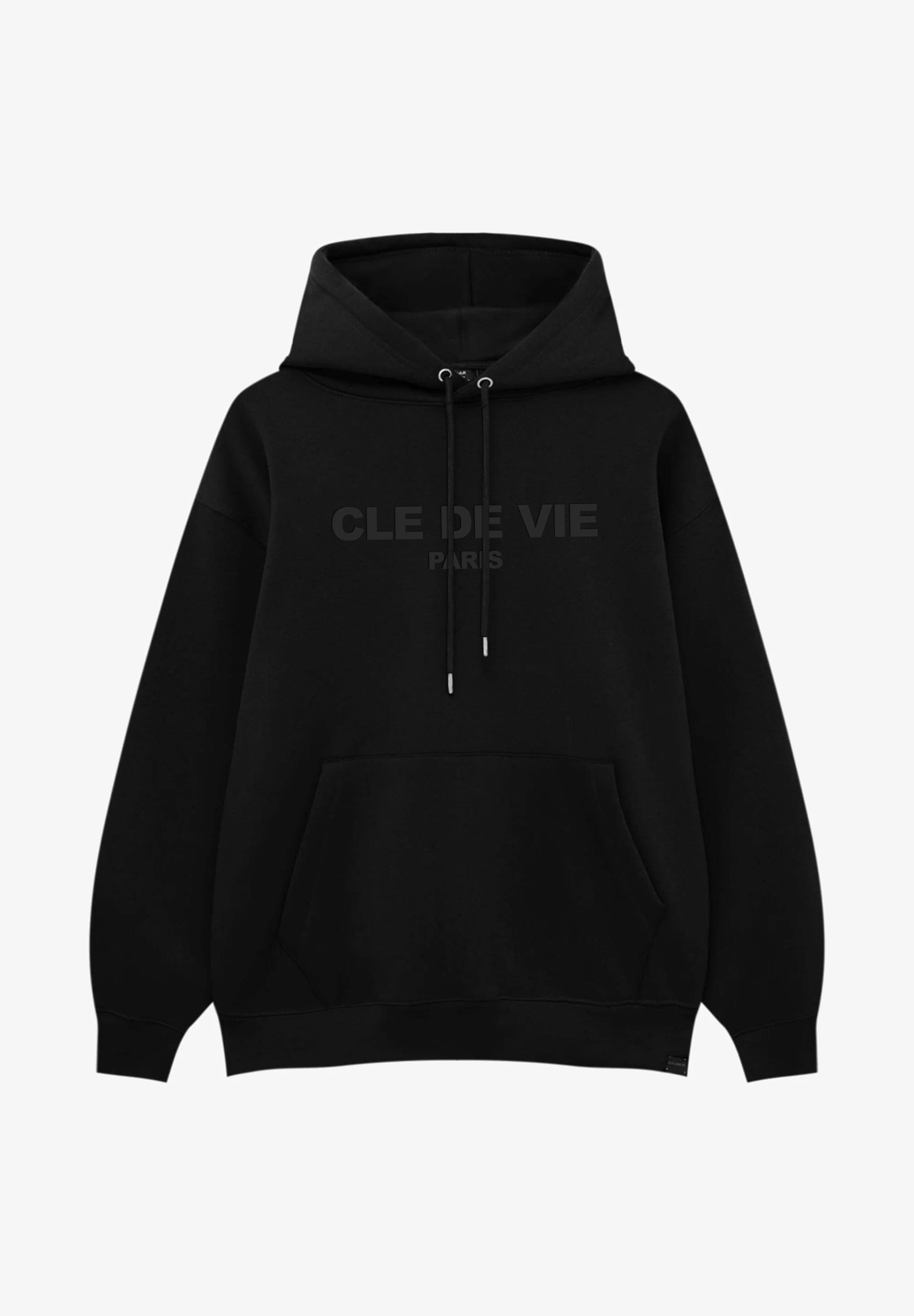 Moletom Capuz - Basic Black