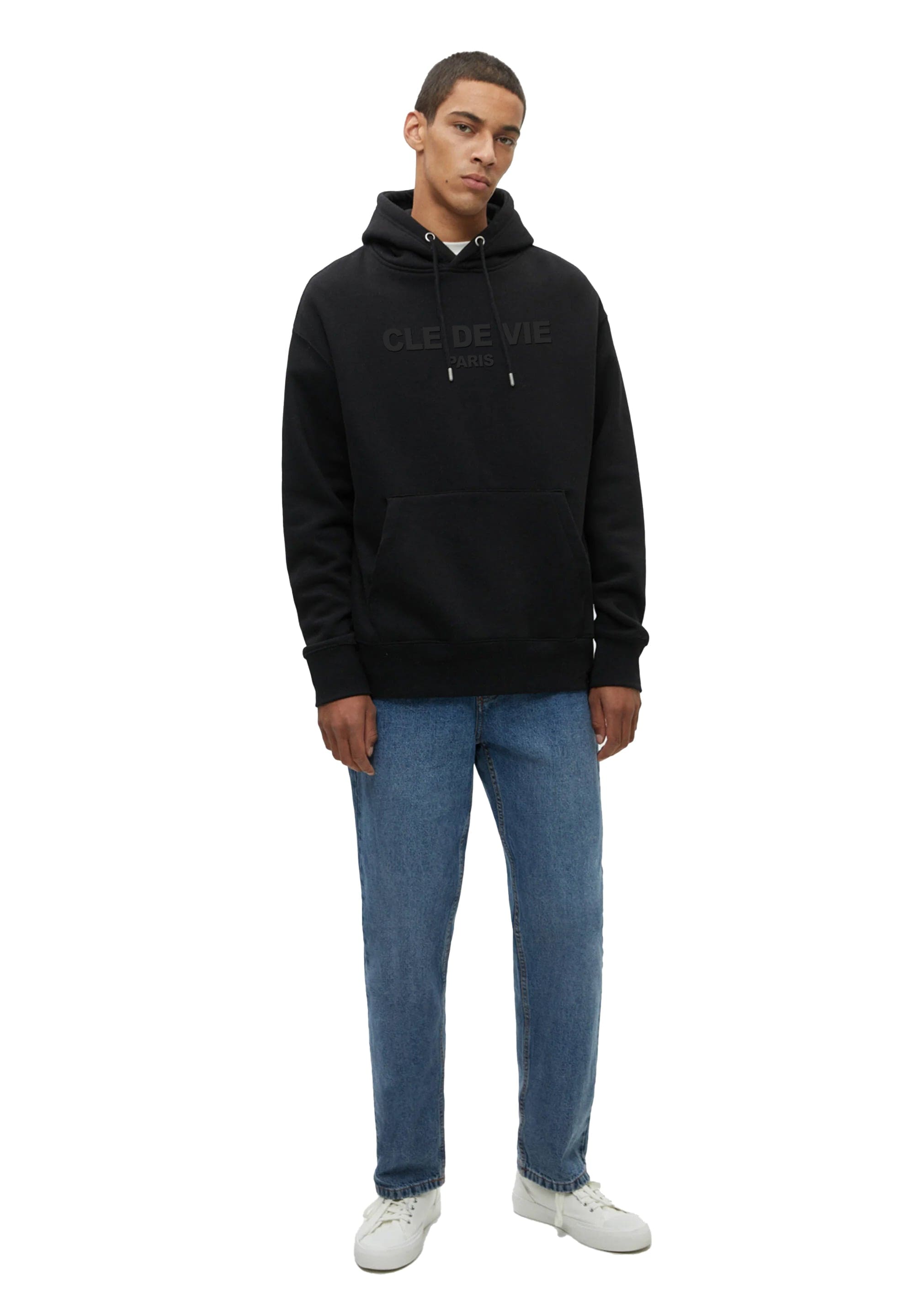 Moletom Capuz - Basic Black