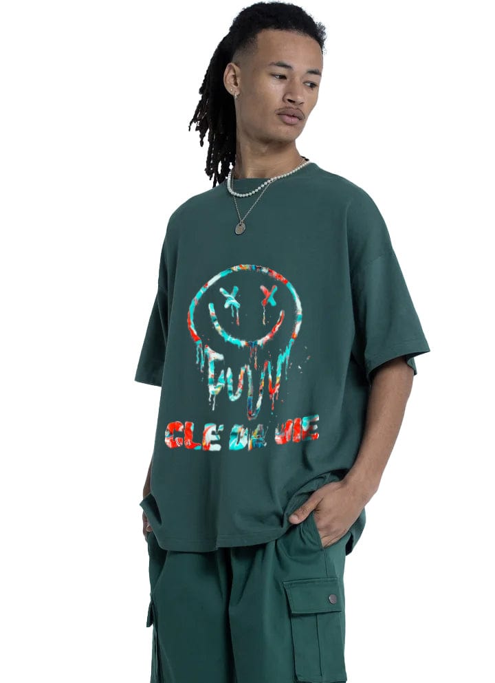 Camiseta Oversized - Couleurs 2