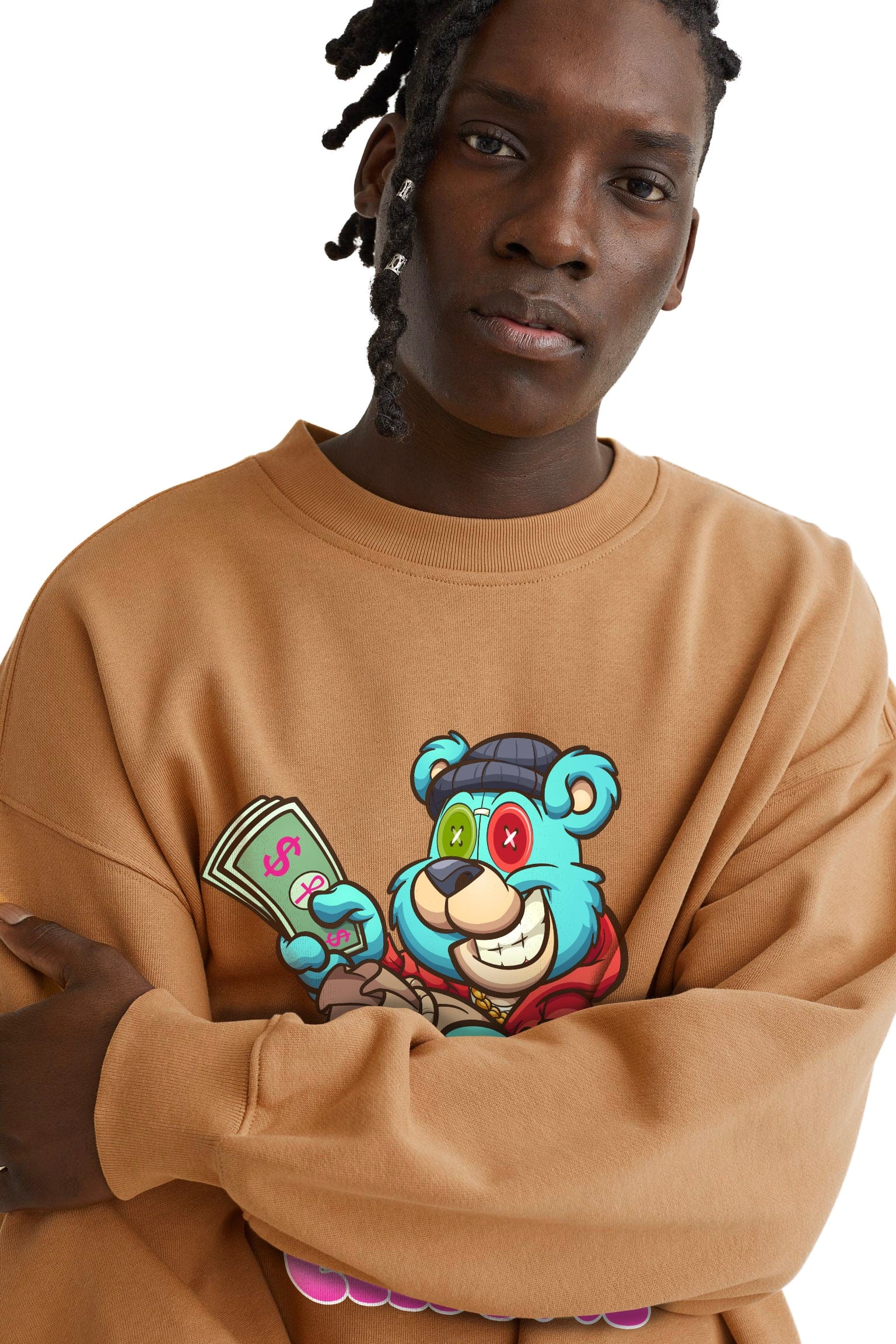 Moletom Careca - Bear Money
