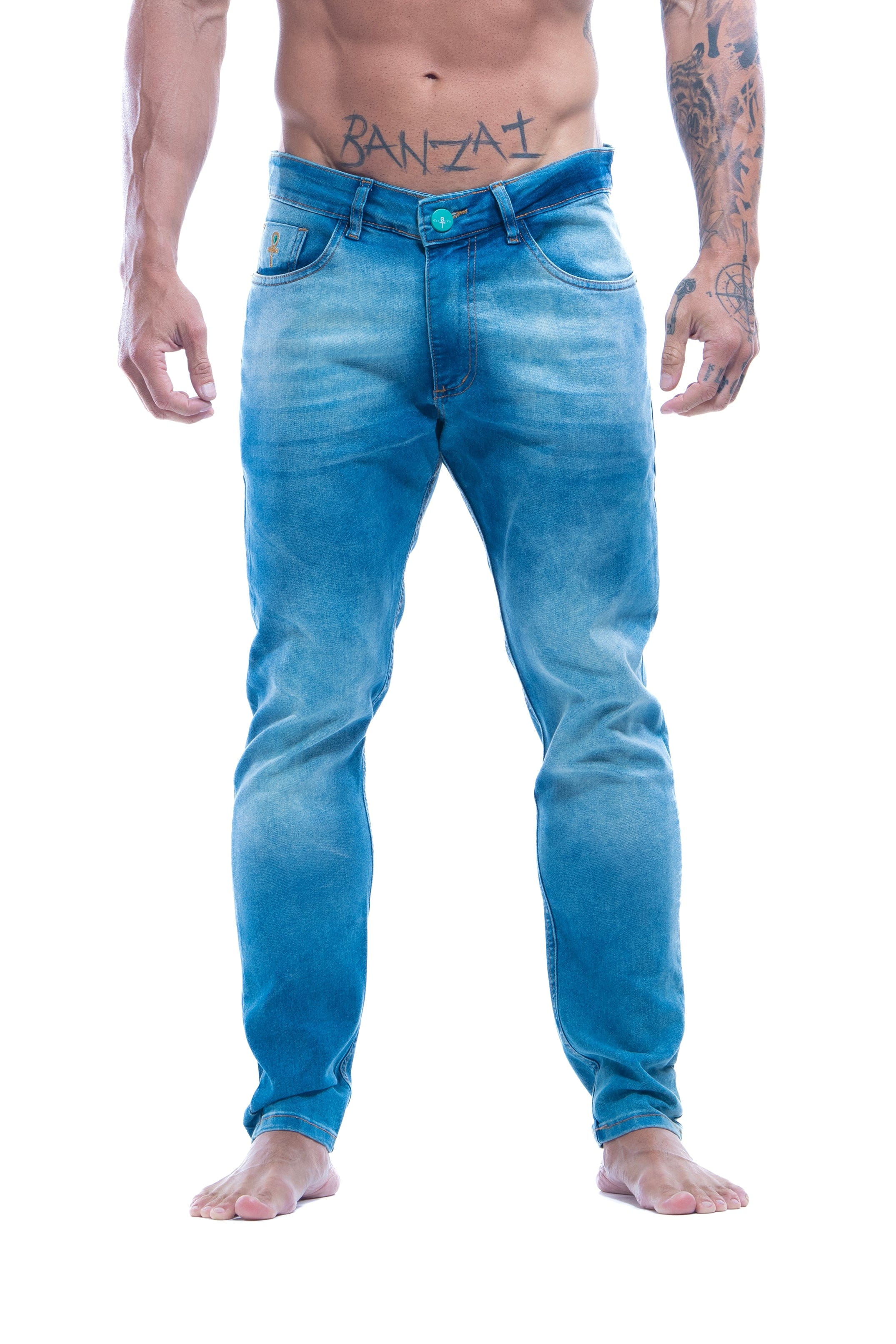 Calça Jeans - Chave da Vida