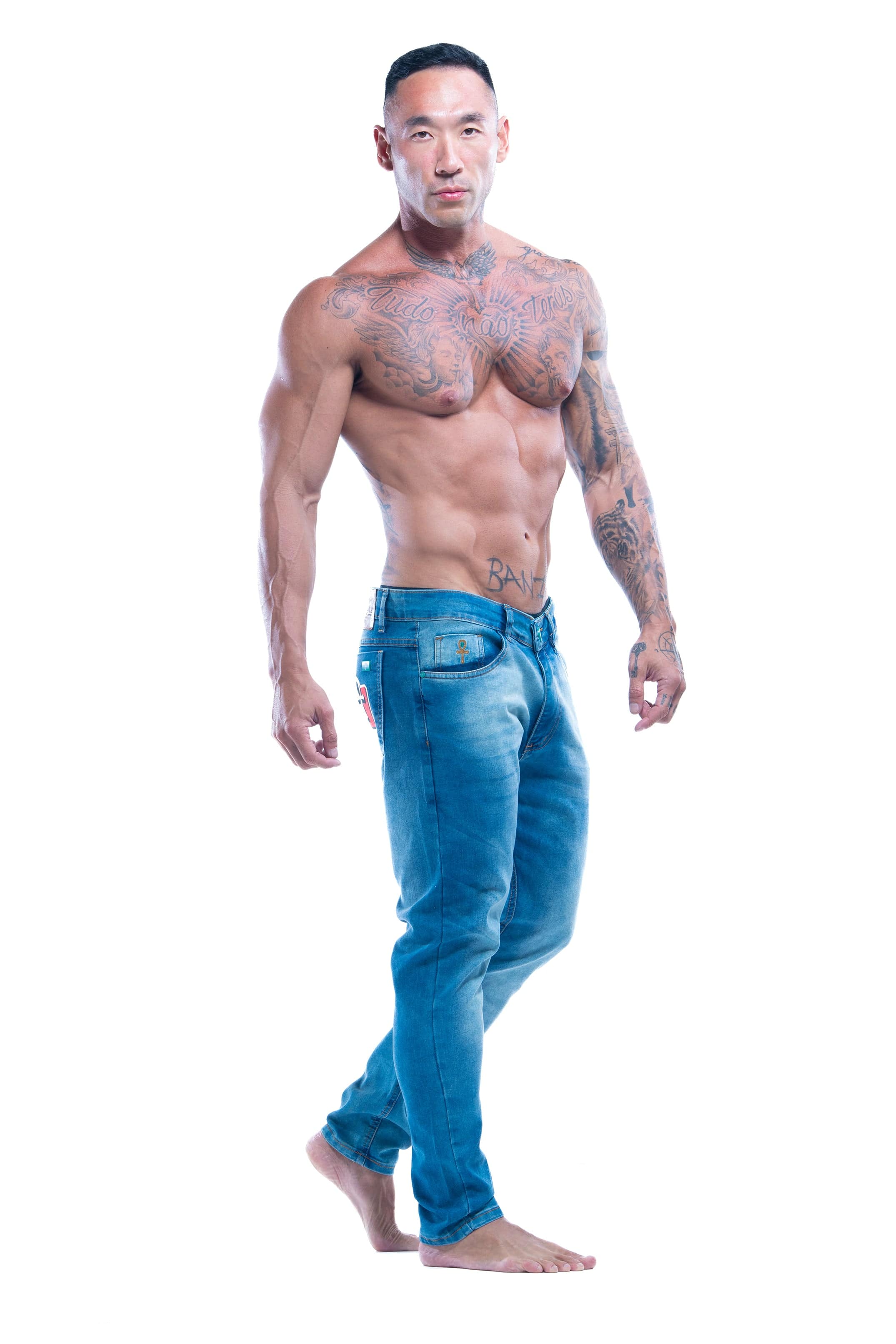 Calça Jeans - Chave da Vida