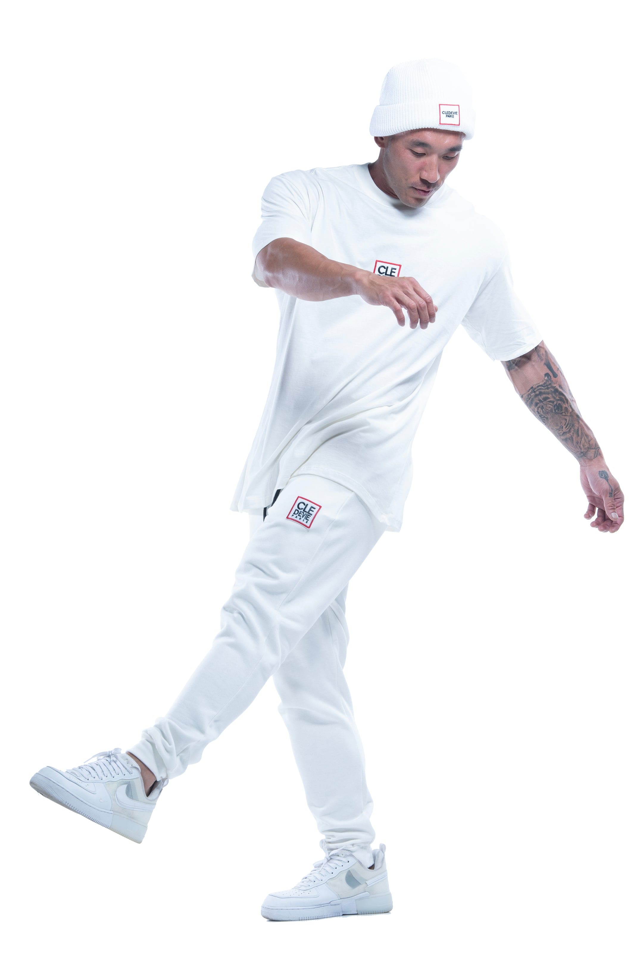 Calça Moletom - Basic White