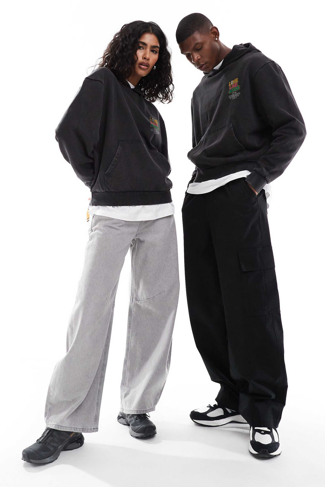 Moletom Capuz Oversized “Direção” – Coleção Sinapse | Cledevie Paris