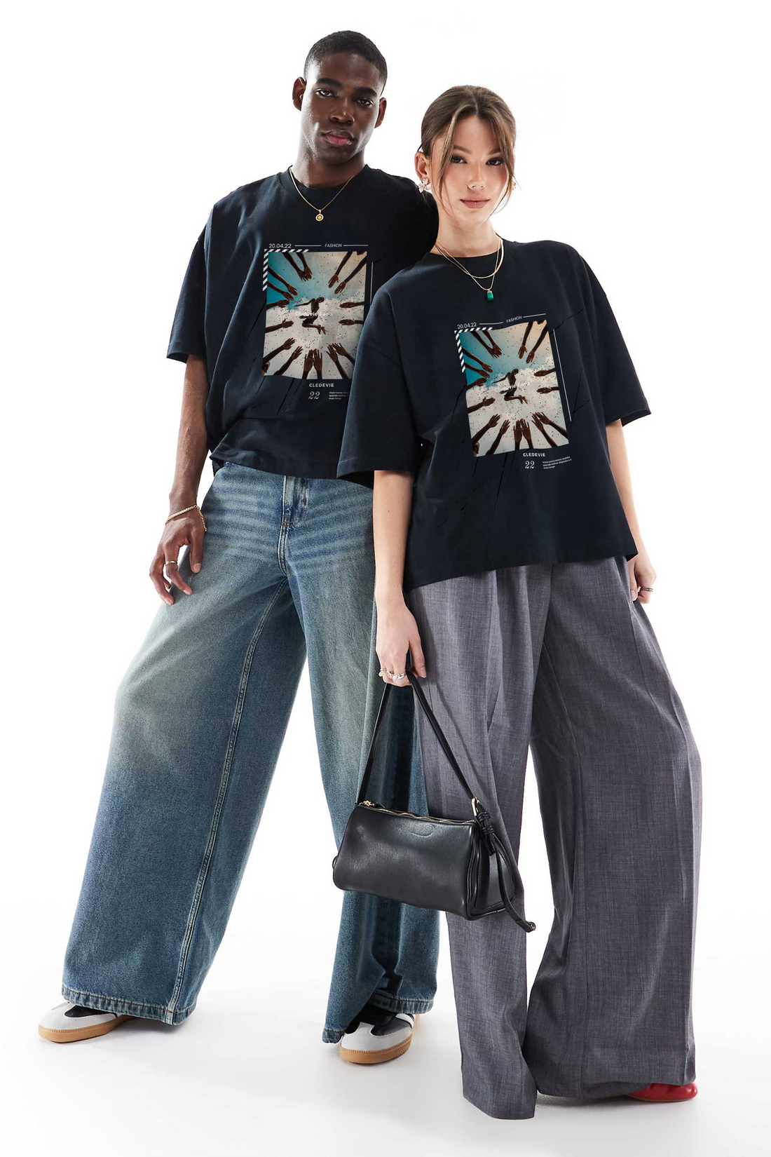 Camiseta Street “Recomeço” – Coleção Sinapse | Cledevie Paris