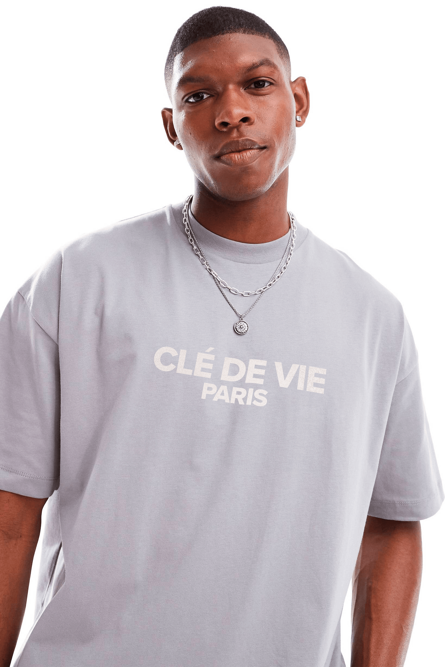 Camiseta Oversized Stoned - Bicolor
