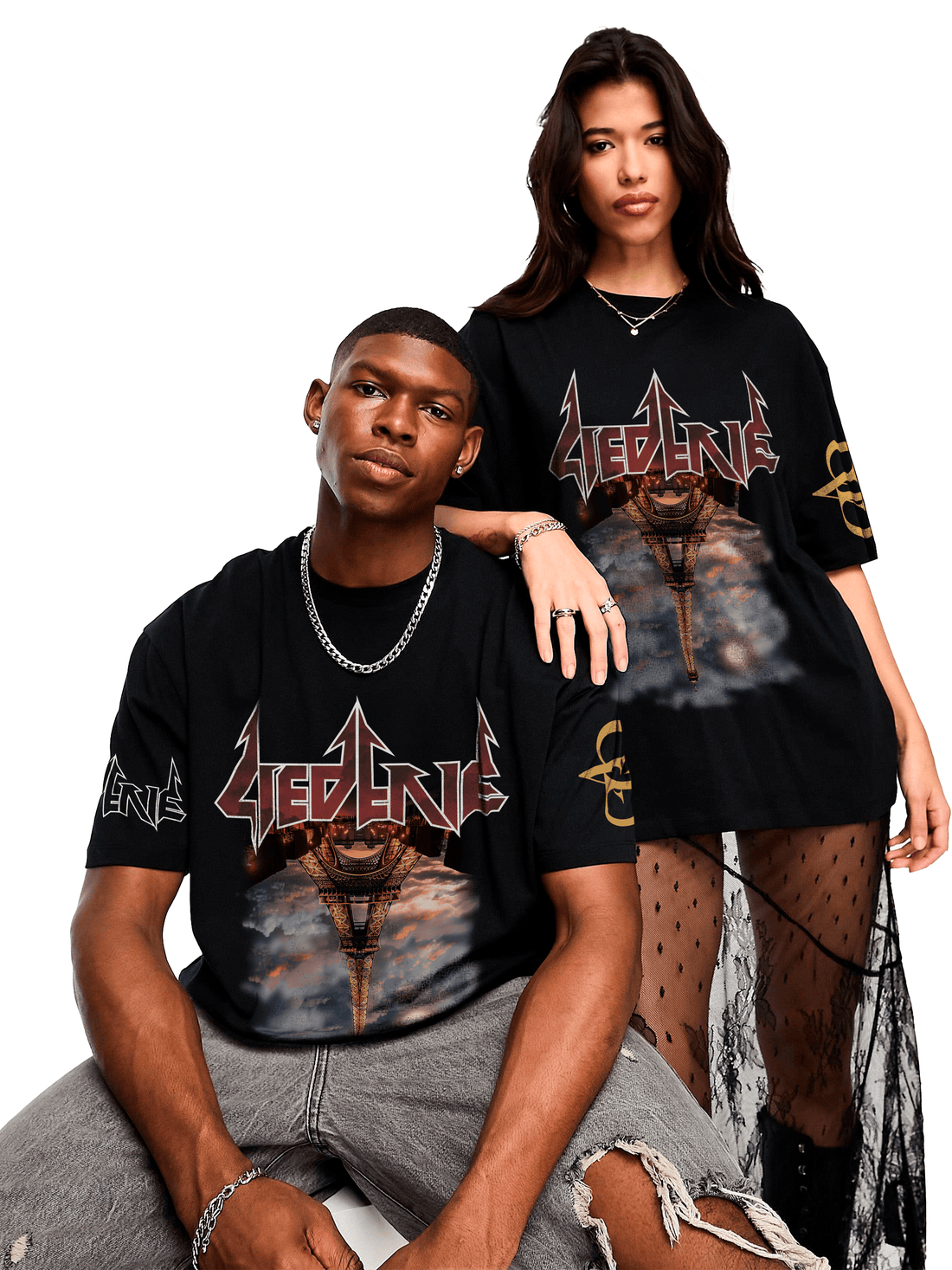 Camiseta Oversized - Paris Inverso