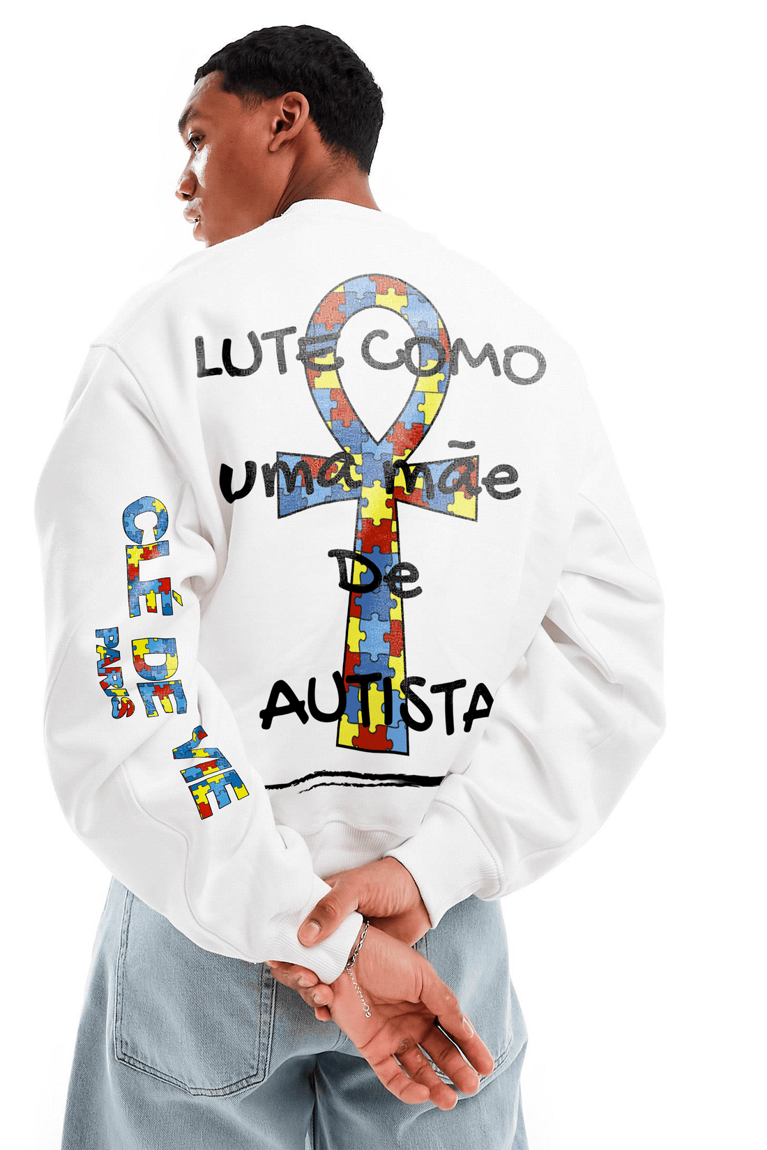 Moletom Unissex - Lute Como Uma Mãe De Autista