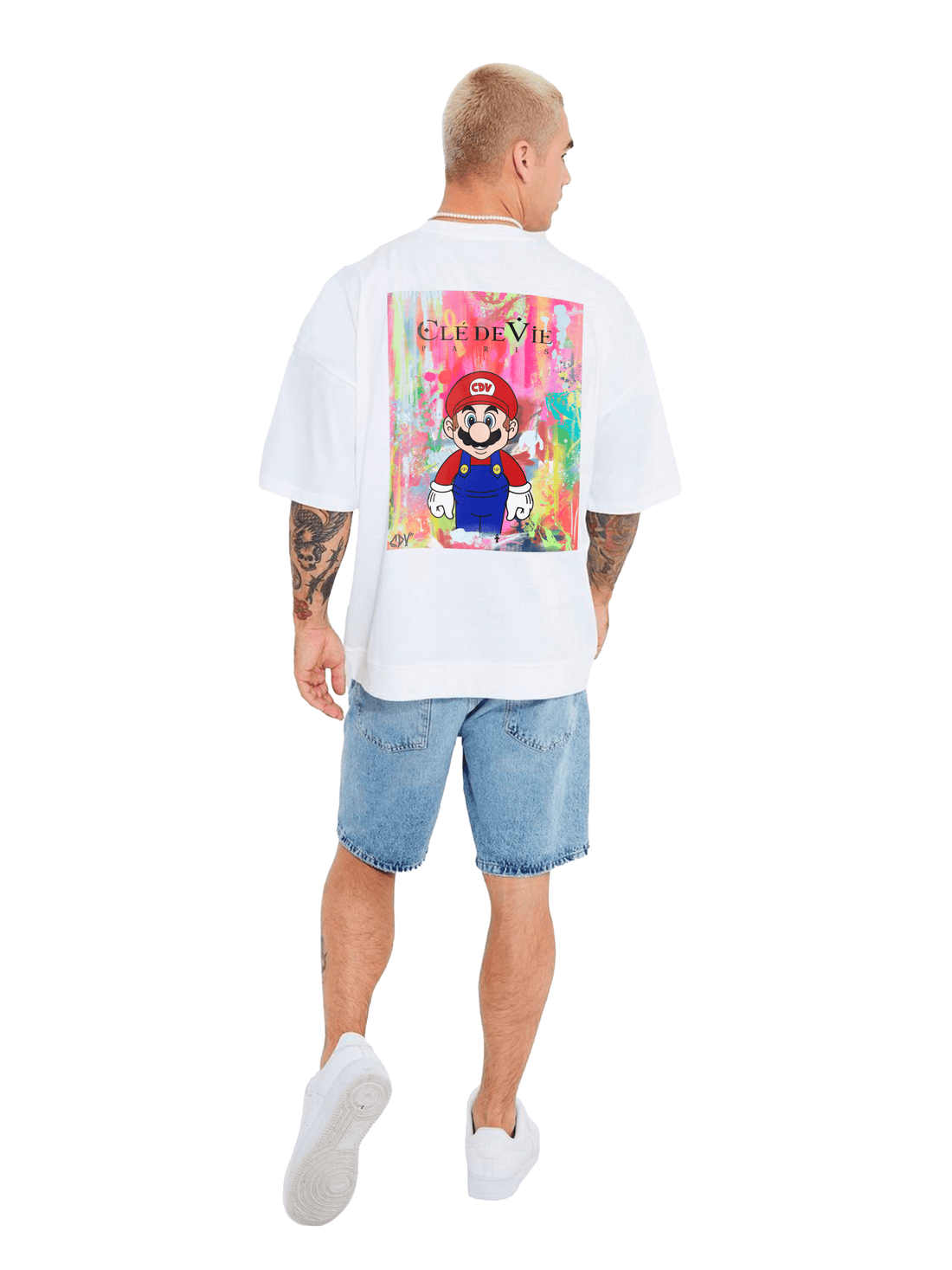 Camiseta Oversized - Mario Art