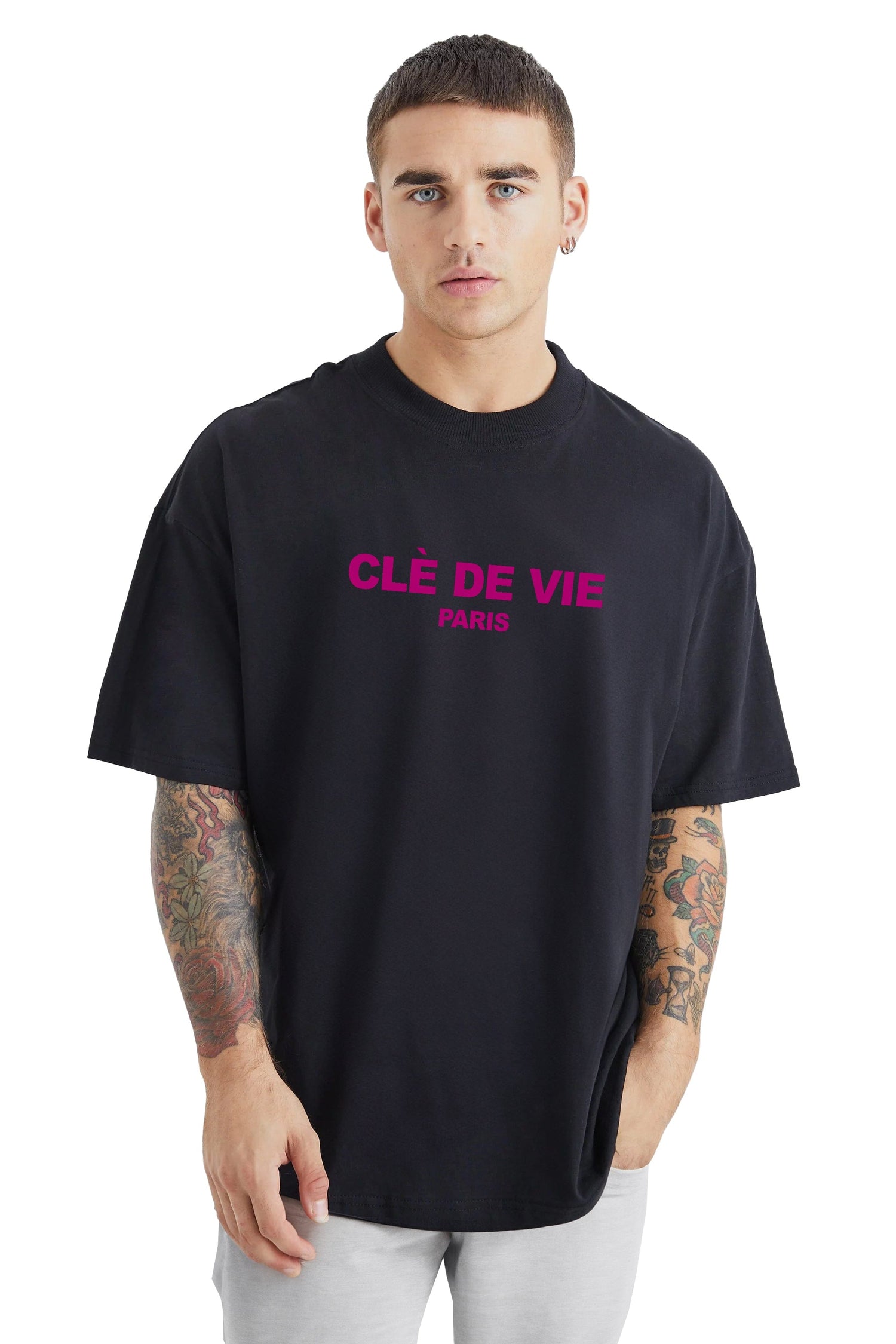 Camiseta Streetwear - Paris Roxo