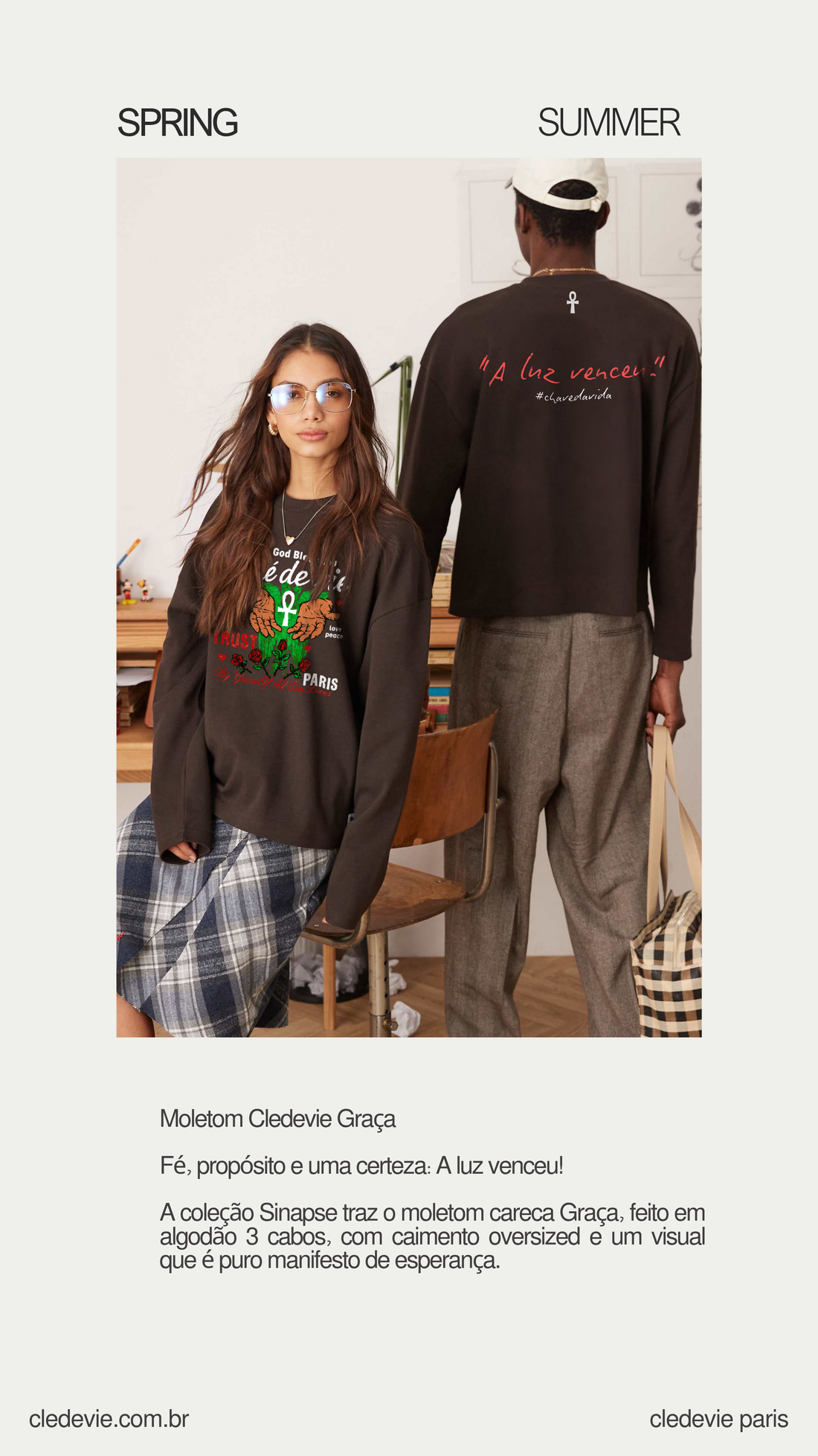 Moletom Cledevie Graça Sinapes